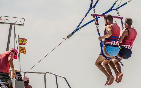 Parasailing 11 Frankrijk Provence Languedoc watersport vakantie Cannes Middellandse zee Argeles Frej