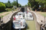 Canal du Midi 5 Frankrijk vakantie boot verhuur varen sluizen fonserrannes fiets wandelen tour rondv