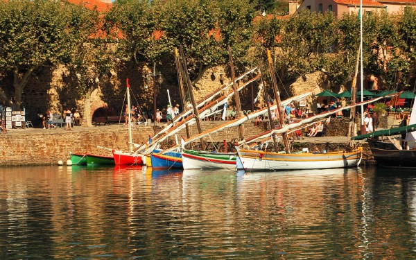Collioure 20 port Frankrijk vakantie park strand middellandse zee espinet quillan toerisme cote verm