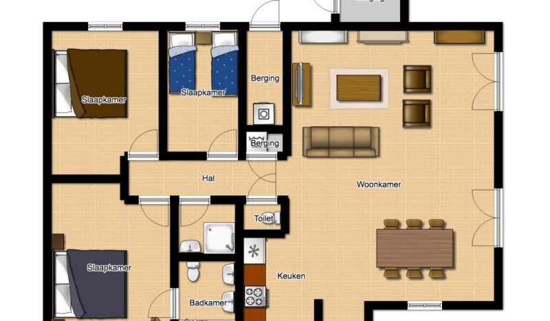 DLF huis 621 Frankrijk Domaine les Forges gezin le bois senis vakantiehuis luxe villapark bungalows