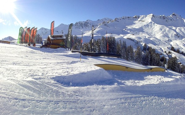 Snowpark 19 Portes du soleil Stash Arare Chapel Chatel snowboard skien Frankrijk wintersport vakanti