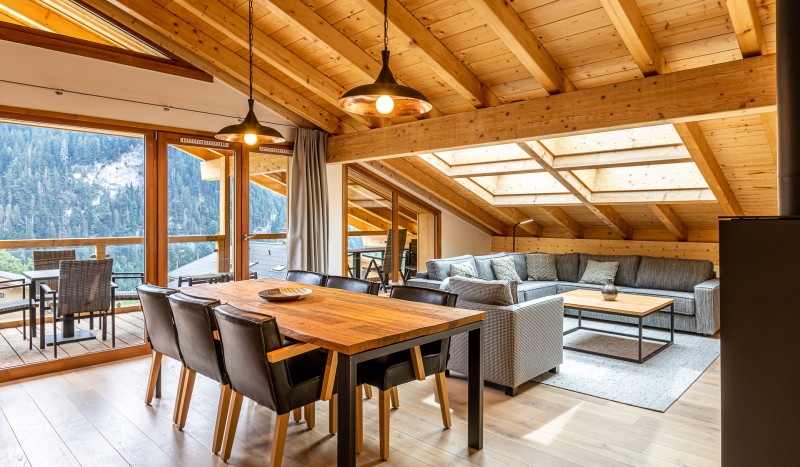 Penthouse 6 2 AlpChalets Portes du Soleil Frankrijk Alpen luxe vakantiepark ski resort wellness pist