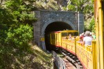 Train 18 jaune Frankrijk vakantie Cerdagne canari pyrenees villefranche mont louis bergen trein pyre