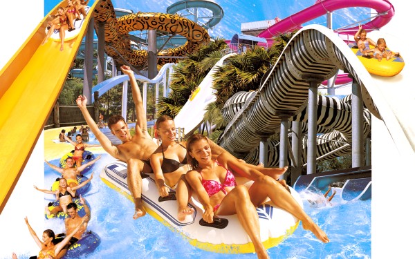 Aquaparc 1 aquapark Frankrijk Languedoc cyprien vakantiepark comfort kust beach strand luxe villa ge