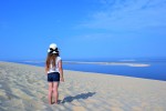 Dune de Pyla 6 Pilat Frankrijk Arcachon kust Aquitaine vakantie toerisme zand strand zee Salles chat