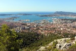 Kabelbaan 2 telepherique Toulon Provence Frankrijk vakantie mont faron middellandse zee luxe villa v
