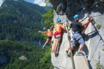 Via Ferrata 1 Frankrijk haute savoie vakantie luxe appartement portes du soleil bergen klimmen wande