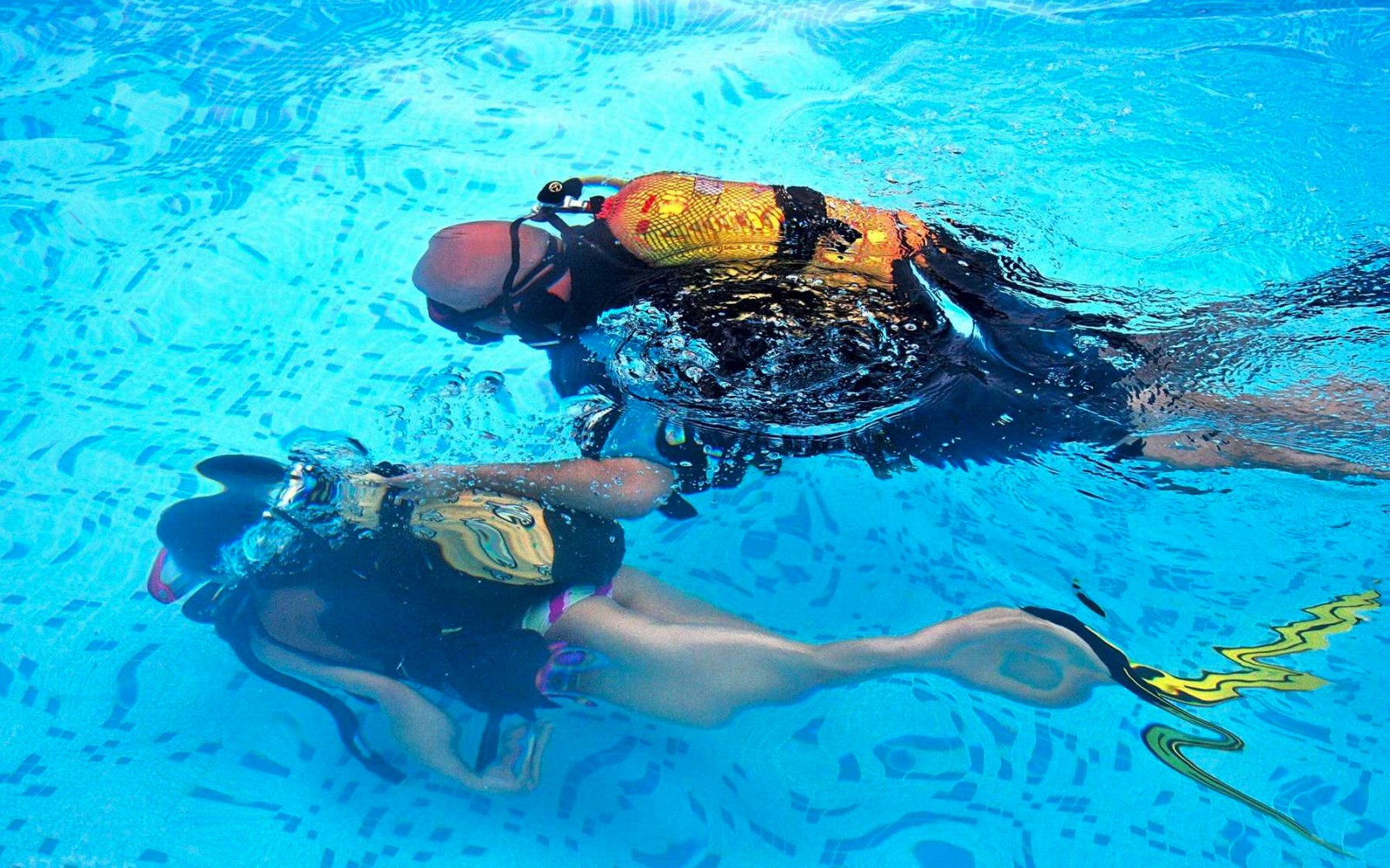 Snorkelling and diving in the Mediterranean Holiday parks