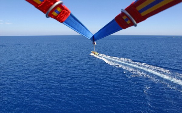 Parasailing 12 Frankrijk Provence Languedoc watersport vakantie Cannes Middellandse zee Argeles Frej