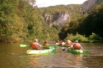Kano canoe 8 Frankrijk languedoc pyreneeen water kust strand zee vakantiepark huis.jpg