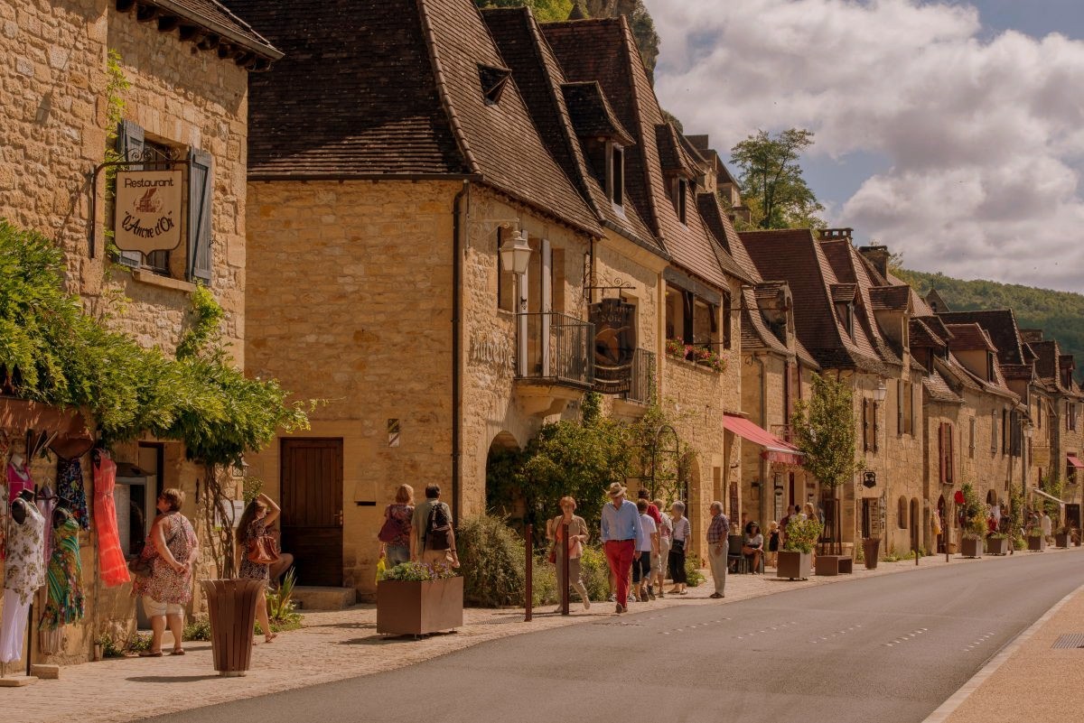 La RoqueGageac in the Dordogne Holiday parks