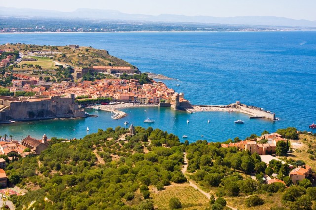 Collioure 1 Frankrijk vakantie park strand middellandse zee espinet quillan toerisme cote vermeille.