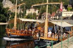 Gabarre 14 Dordogne Beynac roque gegeac Sarlat vakantie Frankrijk toerisme varen boottocht rondvaart