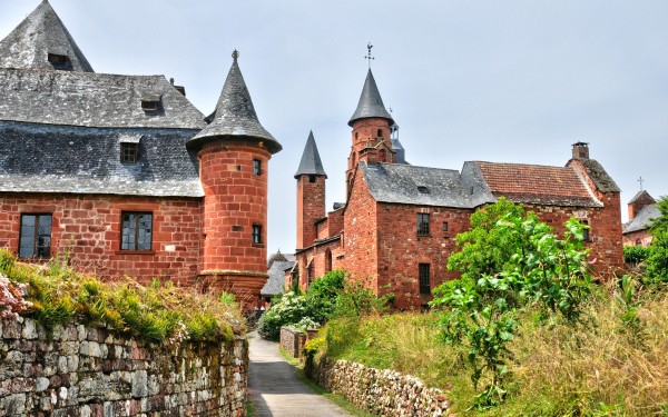 Collonges la Rouge 1 in de correze bij de Dordogne Frankrijk vakantiepark.jpg