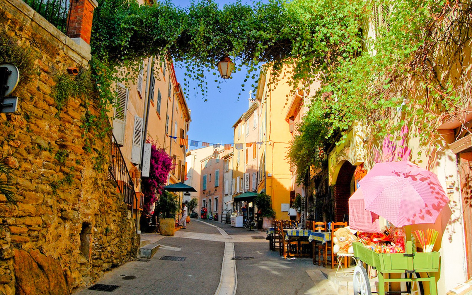 Bormes les Mimosas the flower village on the French coast Holiday parks