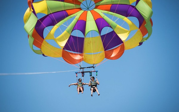 Parasailing 10 Frankrijk Provence Languedoc watersport vakantie Cannes Middellandse zee Argeles Frej