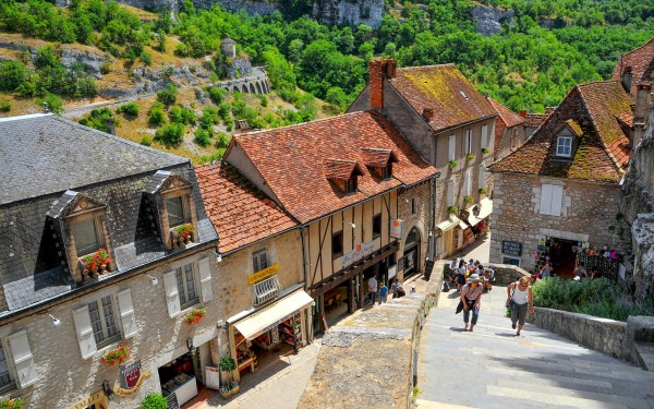 Causses du Quercy 2 Frankrijk Dordogne Lot vakantie wandelen natuur Rocamadour.jpg