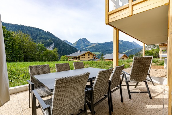 App 5 luxe 14 AlpChalets Portes du Soleil Frankrijk Alpen luxe vakantiepark ski resort wellness pist