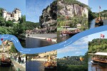 Gabarre 9 Dordogne Beynac roque gegeac Sarlat vakantie Frankrijk toerisme varen boottocht rondvaart.