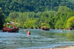 Gabarre 7 Dordogne Beynac roque gegeac Sarlat vakantie Frankrijk toerisme varen boottocht rondvaart.