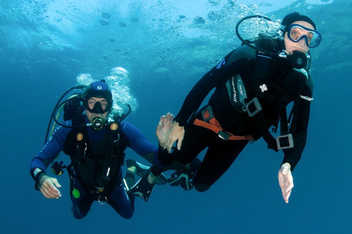 Snorkelling and diving in the Mediterranean Holiday parks