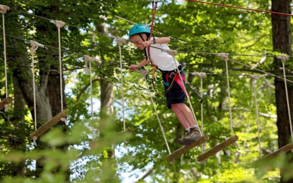 Parc Aventure 9 Accrobranche klimbos Frankrijk vakantie Haute Savoie kinderen zipline vakantiehuis.j