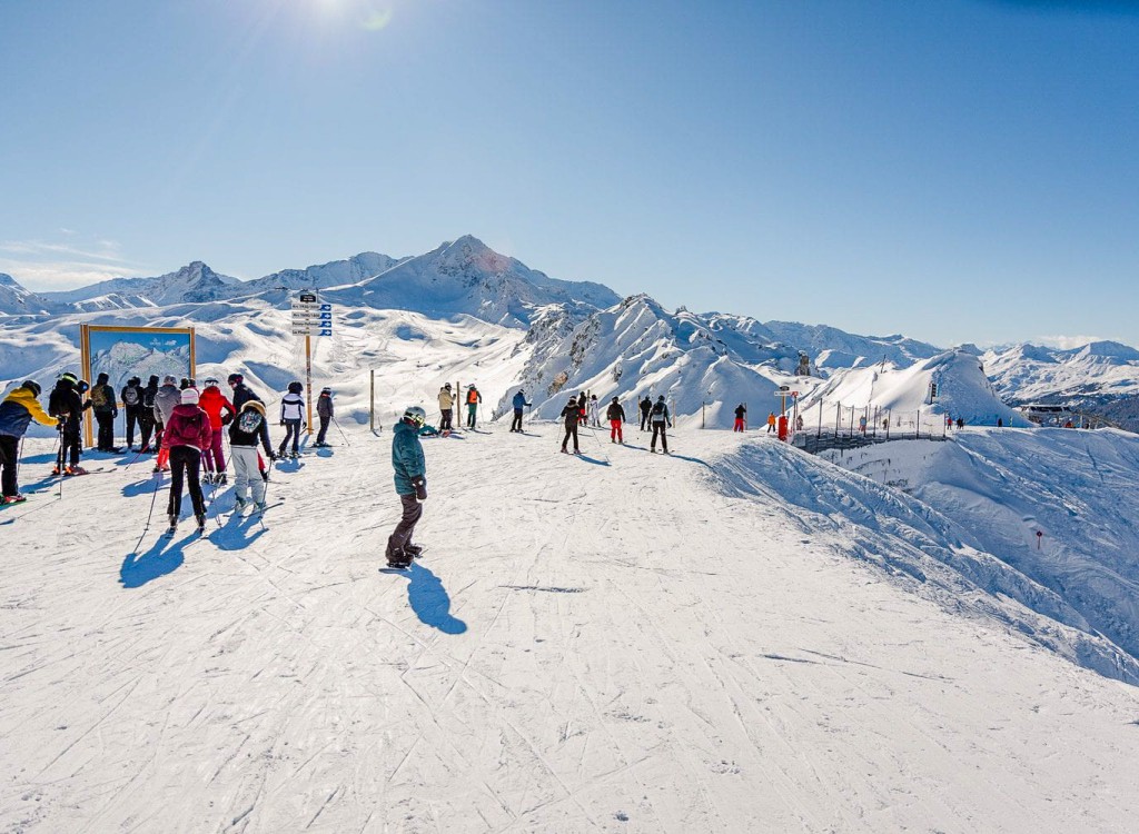 Winterbanden 3 les Arcs Frankrijk wintersport Alpen Portes du Soleil vakantiepark chalet ski snowbor