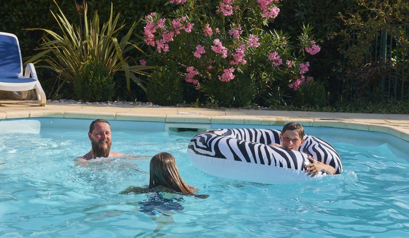 Jardin du Golf 8p.z 16 luxe villa privé zwembad nans les pins Provence Var Frankrijk toeristisch vak