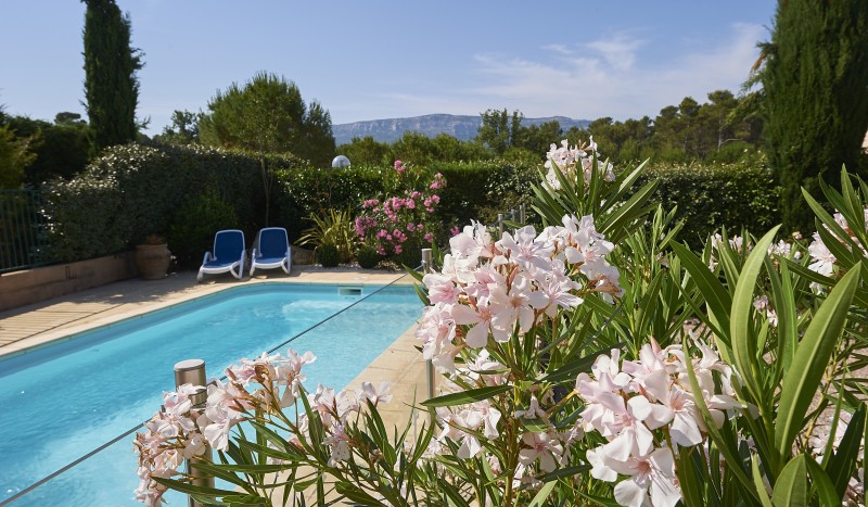Jardin du Golf 6pz 15 luxe villa privé zwembad Provence Var Frankrijk vakantiehuis bij Middellandse