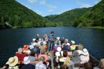 Gabare 9 Village des Cigales Frankrijk Cahors wijn vakantiepark boottocht prachtig uitzicht.jpg