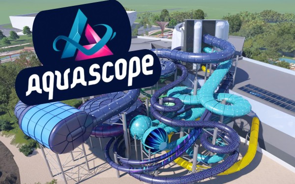 Aquascope 15 Poitiers vakantie Frankrijk Les Forges gezin kinderen waterpark bij Futuroscope glijban