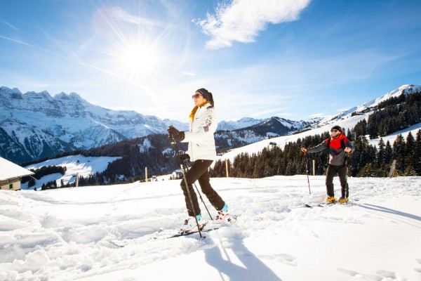 Langlaufen 3a ski de fond Abondance chapelle wintersportvakantie Frankrijk Alpen portes du soleil.jp
