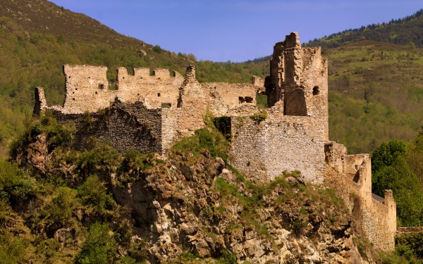 Katharen 9 chateau pays cathare puilaurens montsegur ariege kust vakantiehuis Frankrijk aude villa.j
