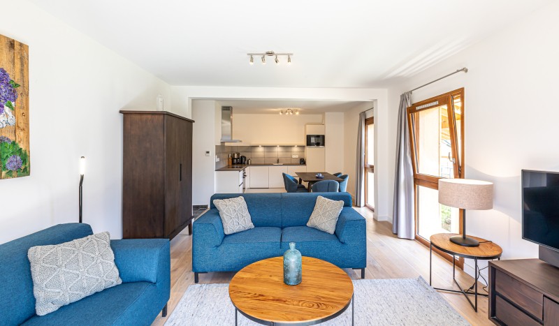 App 5 4 AlpChalets Portes du Soleil Frankrijk Alpen luxe vakantiepark ski resort wellness piste haut