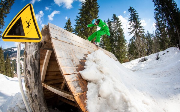 Snowpark 6 Portes du soleil Stash Arare Chapel Chatel snowboard skien Frankrijk wintersport vakantie