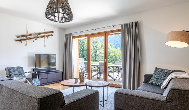 App 8 sauna 3 AlpChalets Portes du Soleil Abondance Frankrijk Alpen luxe vakantiepark ski resort wel