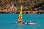 Villa's du Verdon 13 Lac de Castillon Frankrijk zeilen zwemmen watersport gite Provence Castellane v