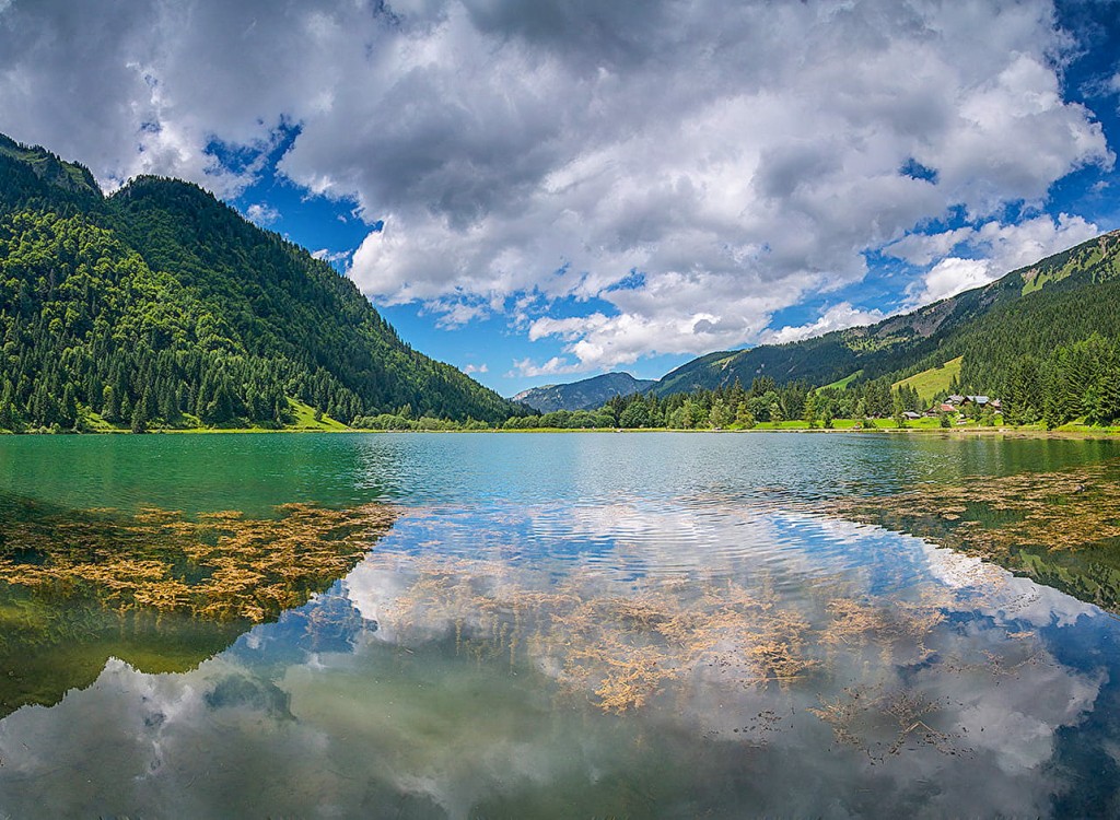 Chablais 1S unesco geopark portes du soleil Alpen Frankrijk vakantie abondance chapelle meer geneve.