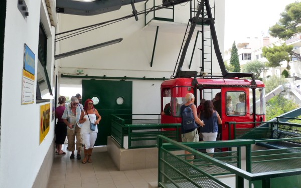 Kabelbaan 5 telepherique Toulon Provence Frankrijk vakantie mont faron middellandse zee luxe villa v