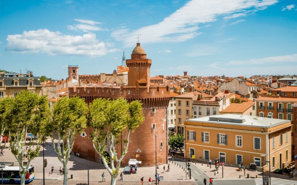 Perpignan 2 Frankrijk Roussillon vakantie occitanie middellandse zee castillet.jpg