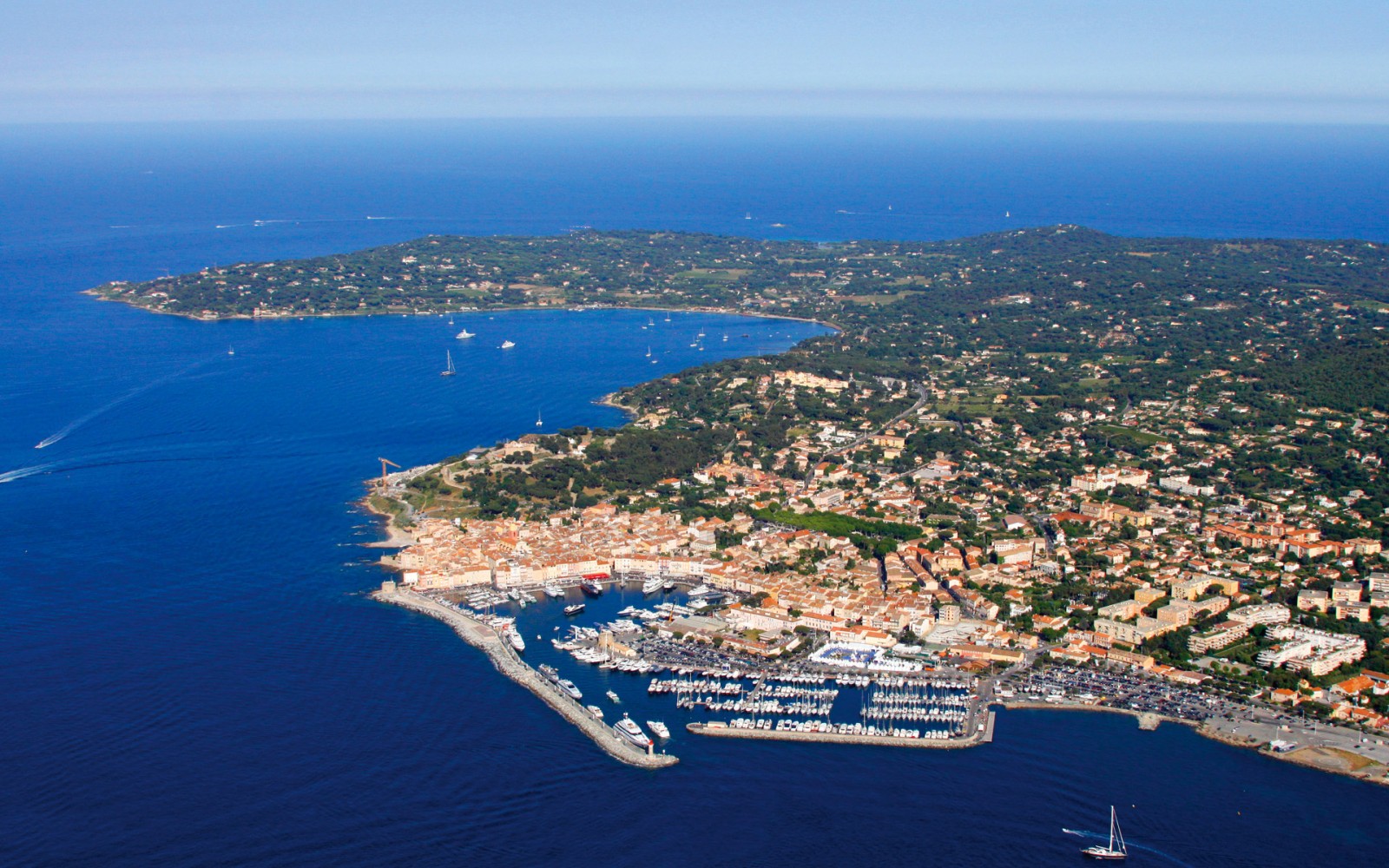 Saint Tropez Côte d'Azur Sud de la France Parcs de
