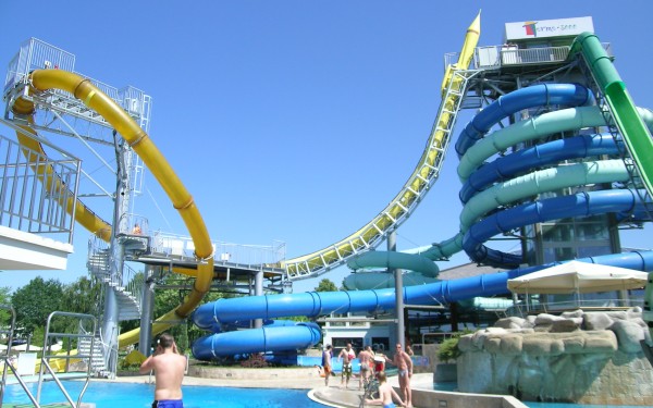 Aquaparc 10 aquapark Frankrijk Languedoc cyprien vakantiepark comfort kust beach strand luxe villa g