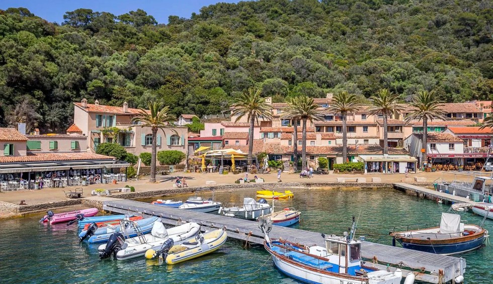 Eilanden Frankrijk 1 Provence Cote d'Azur port cros hyeres vakantie middellandse Zee Zuid-Frankrijk.