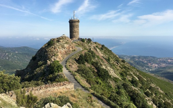 Collioure 13 tour madeloc Frankrijk vakantie park strand middellandse zee espinet quillan toerisme c