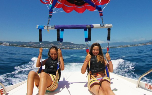 Parasailing 7 Frankrijk Provence Languedoc watersport vakantie Cannes Middellandse zee Argeles Freju
