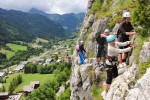 Via Ferrata 5 Frankrijk haute savoie vakantie luxe appartement portes du soleil bergen klimmen wande