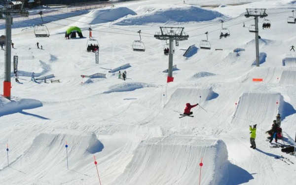 Snowpark 2 Portes du soleil Stash Arare Chapel Chatel snowboard skien Frankrijk wintersport vakantie