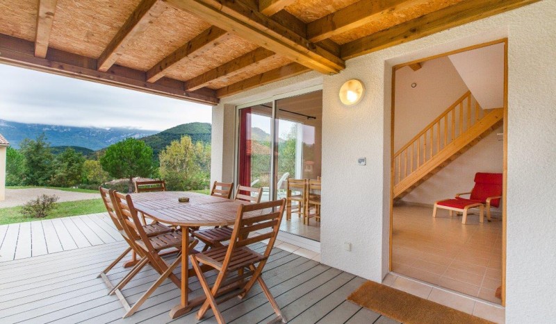 ES 4s 2 Frankrijk Languedoc vakantiepark Middellandse zee Espinet Quillan zwembad restaurant wandele