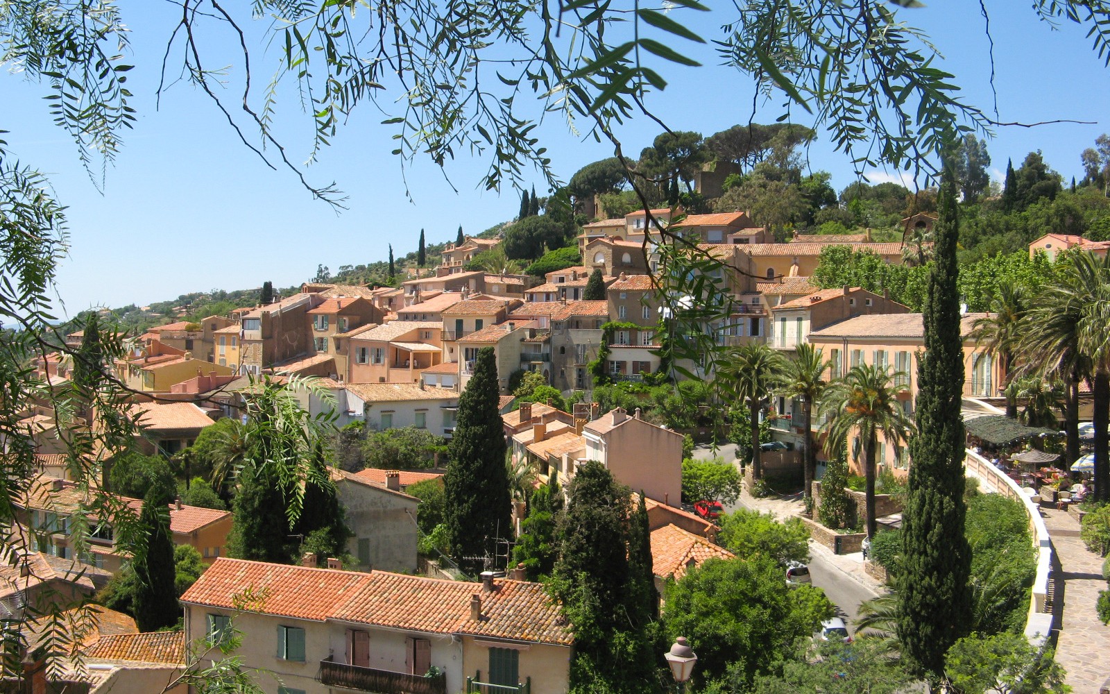 BormeslesMimosas, village fleuri sur la côte française Parcs de vacances