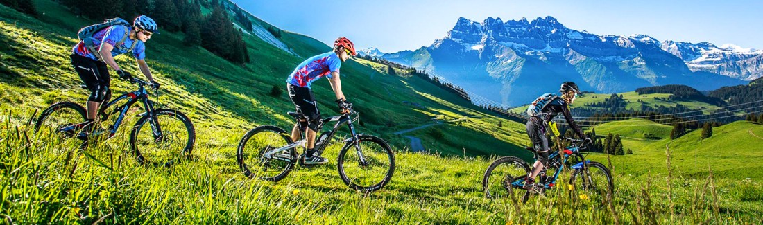 Fietsen 6 Portes du Soleil bergen Alpen vakantie mountainbike MTB ATB VTT Frankrijk